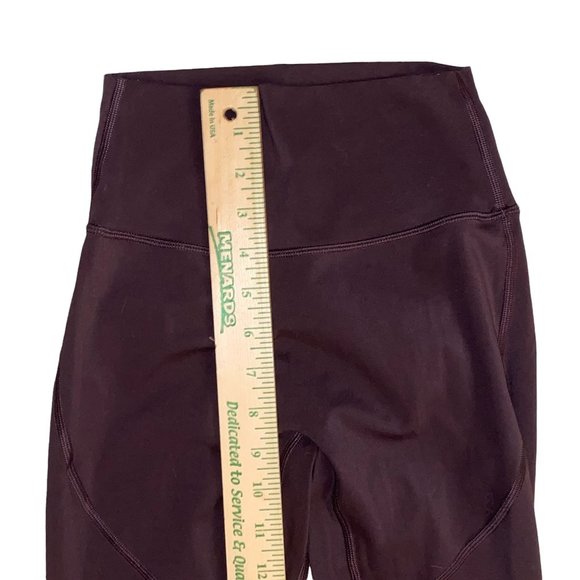 P'Tula Mulberry Purple Size XS Crop Leggings Shelby - Picture 4 of 6